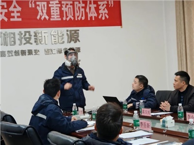 郴州三十六灣風(fēng)電場(chǎng)與業(yè)主單位、鎮(zhèn)政府開(kāi)展消防安全演練
